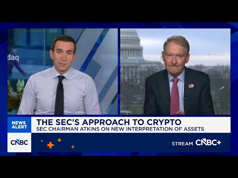 SEC clarifies position on crypto: Chair Atkins on new interpretation of digital assets