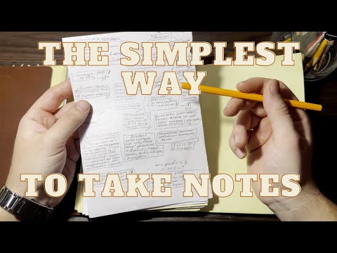Note Taking Method You've Never Heard Of (But will want to try)