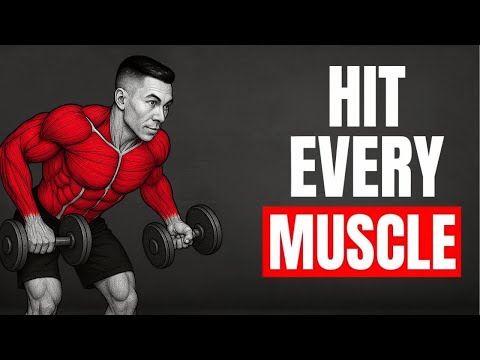 The ONLY 6 Dumbbell Exercises Men NEED to Build Muscle After 40 (FULL BODY JACKED)
