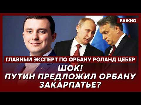 Главный эксперт по Орбану Цебер об украинских шпионах в Венгрии