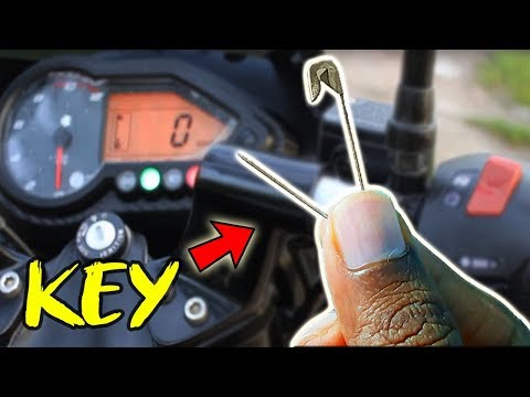 How to start a bike without a key?