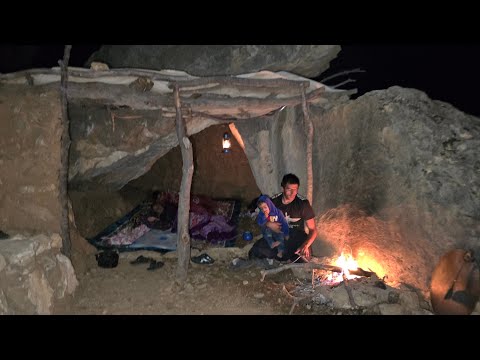 Seeking Solace: Nomads Finding Shelter in Stone Caves and the Challenges Faced by Ali and His Family
