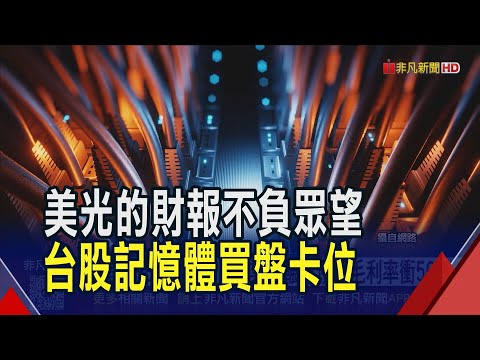 記憶體缺到明年後 美光最強財測盤後漲近8%  美光HBM賣完了 Q1業績輾壓預期毛利率衝56%｜非凡財經新聞｜20251218