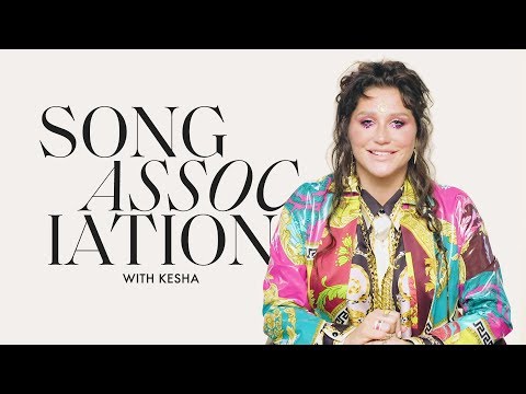 Kesha Sings Dolly Parton, Kelly Clarkson, and Lizzo in a Game of Song Association | ELLE