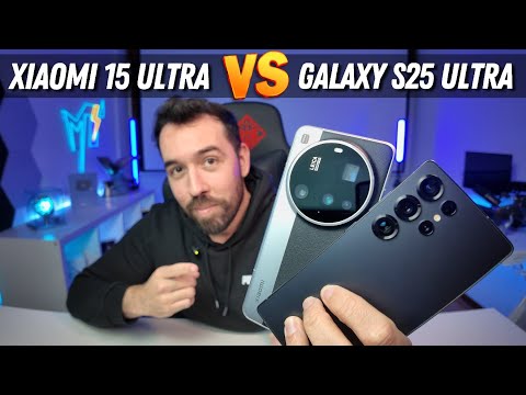 QUAL É O MELHOR CELULAR ANDROID - GALAXY S25 ULTRA VS XIAOMI 15 ULTRA