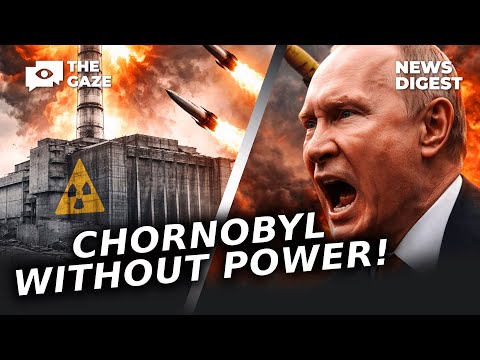 NUCLEAR TERROR: Chernobyl NPP WITHOUT ELECTRICITY! Europe UNDER THREAT. Trump SHOCKS with PEACE PLAN