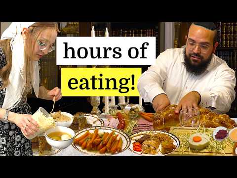 Inside the MOST religious Jews' Friday night dinner