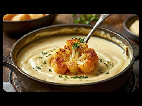 This cauliflower soup saved me from surgery! Now I make soup every day!