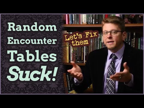 Make your 2d6 Random Encounter Tables WAY BETTER!