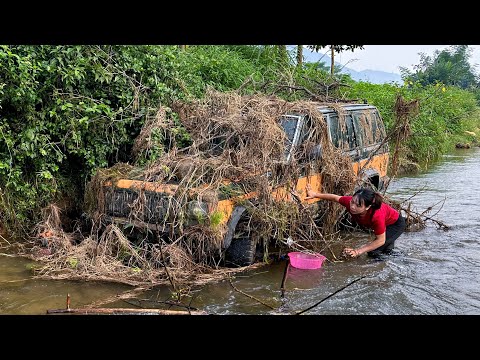 FULL VIDEO: Girl Restores Dead Cars Abandoned in Woods, Streams and Brings Them Back to Life