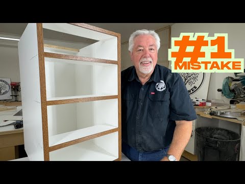 Don't Make This Mistake When Building Cabinets With Drawers