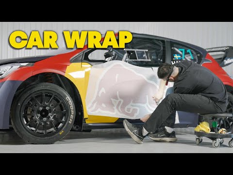 Satisfying Race Car Vinyl Wrap