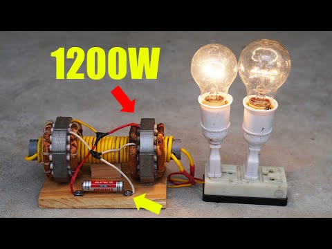 I Turn The Battery 1 2 Into A Large Capacity 220v Power