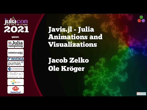 Javis.jl: Julia Animations and Visualizations | Jacob Zelko, Ole Kröger | JuliaCon 2021