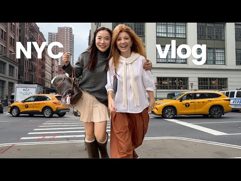 NYC vlog🗽Came back to New York, coffee & brunch in Tribeca, soho shopping to find best suede jacket