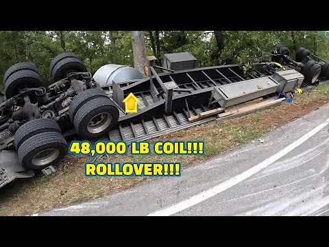 TATOR V.S. 48,000 LB COIL!!! ROLLOVER SEMI!!! HAS TATOR FINALLY MET ITS MATCH?