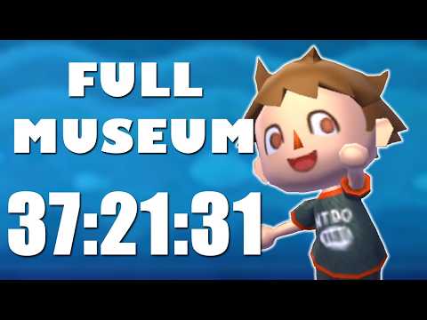 I Completed the Museum as Fast as Possible in Animal Crossing New Leaf!