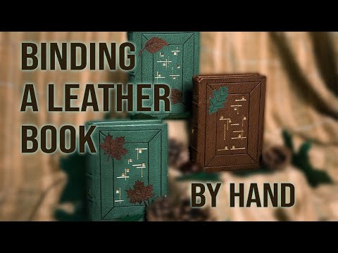 Bookbinding from start to finish: The forest collection