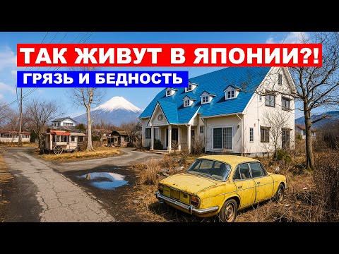 ЯПОНСКАЯ ДЕРЕВНЯ: заброшенные дома, грязные дороги и ни одного забора