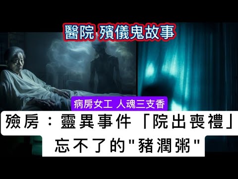 🆕公立醫院 病房女工 •見到壽終病者 頭插香 |  殮房鬼故事 「喪禮」院出火化•忘不了的“豬潤粥“ | 兒科病房 老人床驚現 鬼褓姆 醫院女病人•見鬼#怪談 #恐怖 #ghost#scary