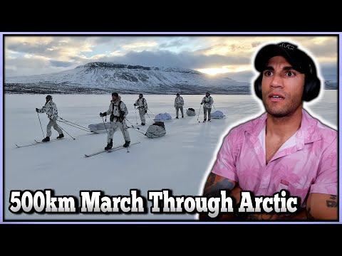 Marine reacts to Swedish Jaeger 500km march through the Arctic