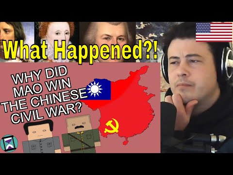 American Reacts Why did Mao win the Chinese Civil War?