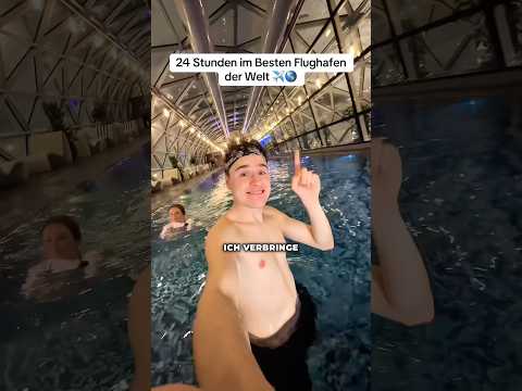 24H im BESTEN Flughafen der Welt! 🏆🤩