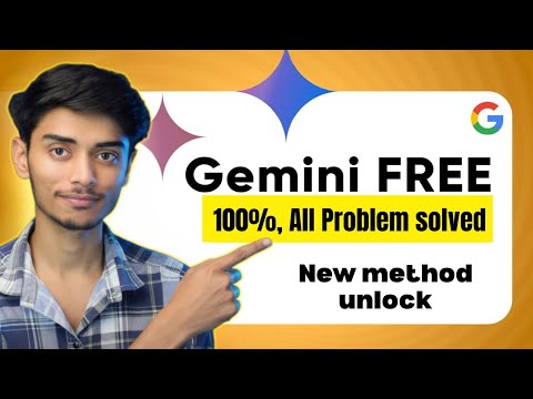 How To Get Google Gemini Pro FREE for Students 🔥 | 100% All Problem Solved