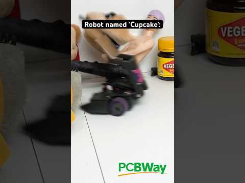 Robot named ‘Cupcake’: #arduino #esp32 #robotics