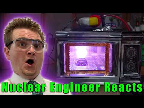 Styropyro's MACROWAVE - Nuclear Engineer Reacts