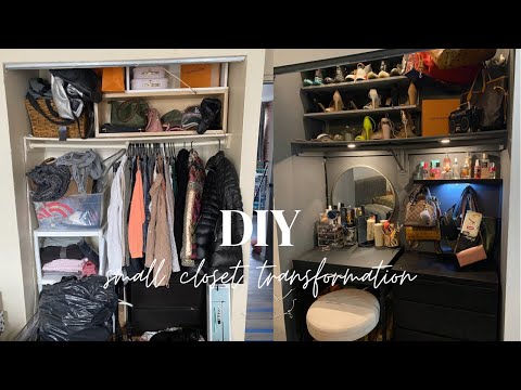 SMALL NYC CLOSET MAKEOVER | DIY AFFORDABLE RENOVATION