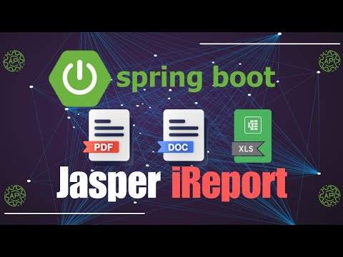 Spring Microservice with Jasper iReport | (PDF, DOC, EXCEL) Report  REST API  | REST API Example