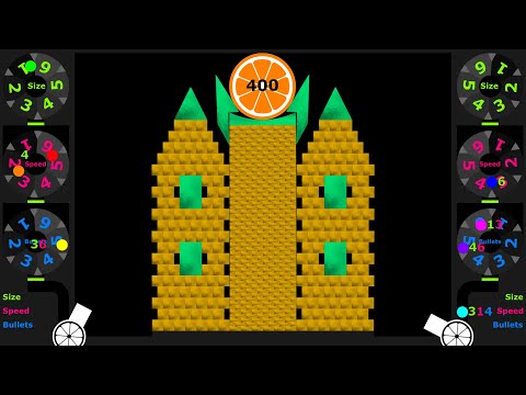 Gold Battle x Jenga in Algodoo