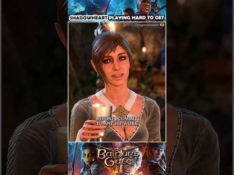 Shadowheart loves playing hard to get | Baldur's Gate 3