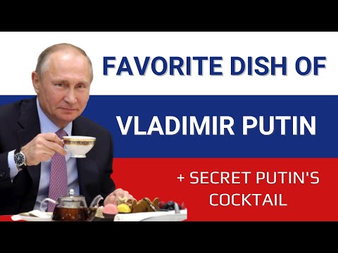 Learn Russian with Putin | Listening Practice in Russian | Favorite dish of Putin