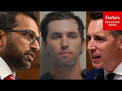 Hawley Grills Kash Patel About Probing Others On Discord Chat Used By Accused Charlie Kirk Assassin