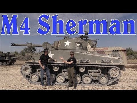 All the Guns on an M4 Sherman Tank (with Nicholas Moran, the Chieftain)
