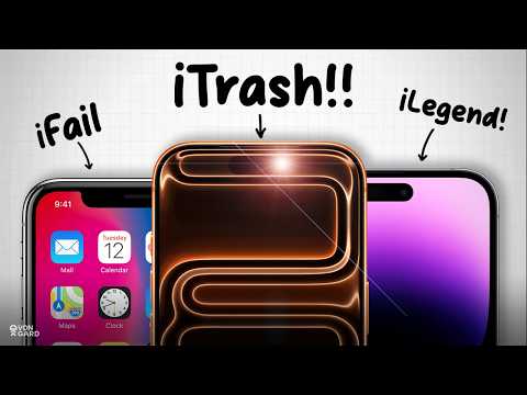 Ranking Every iPhone (Pro Edition)