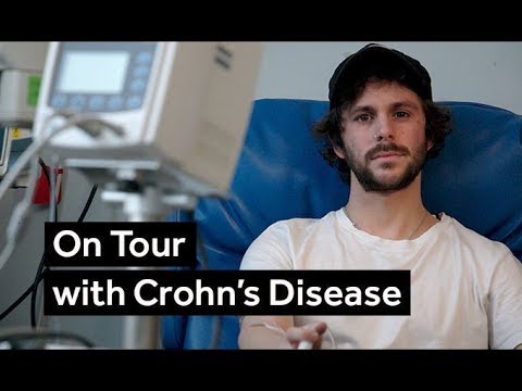 On Tour with Crohn's Disease | Newsbeat Documentaries