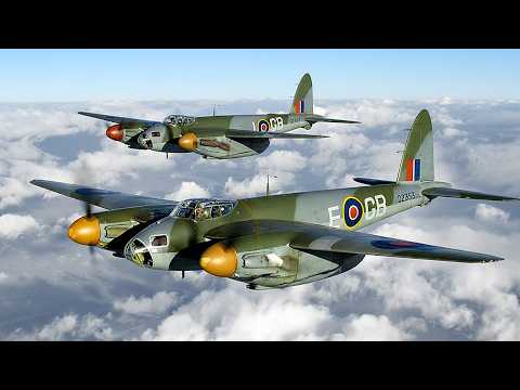 The Wooden Wonder They Mocked: How the de Havilland Mosquito Outsmarted the Luftwaffe