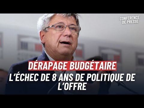 Mes conclusions d'enquête sur les dérapages budgétaires en 2023-2024 [conférence de presse]