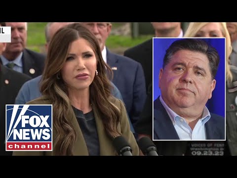 Kristi Noem 'SHOCKED' by JB Pritzker's actions
