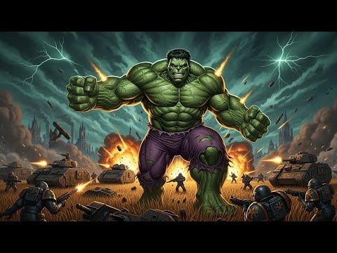 What If The Immortal Hulk Landed in Warhammer 40k?