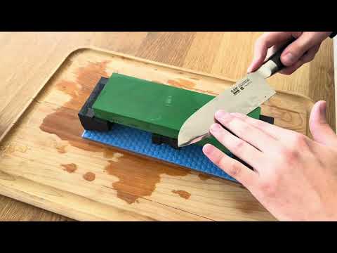 Jak brousit nože na brusných kamenech - Delší