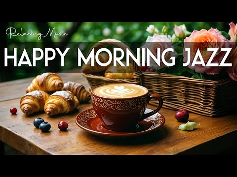 Happy Morning Jazz🎶October Bossa Nova Instrumental and Relaxing Jazz Cafe Music for Studying.