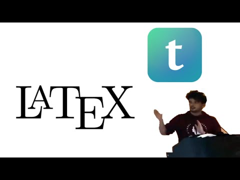 Typst - an alternative to LaTeX written in Rust and developed open source - Talk at 38c3