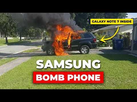 How Samsung Sold a B0MB phone and Caused GLOBAL PANIC | Galaxy Note 7