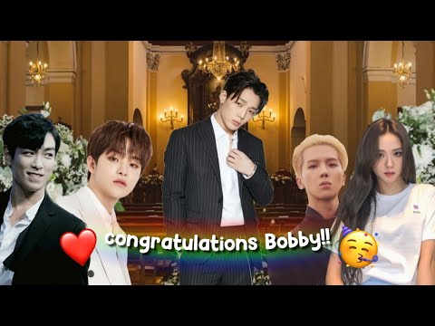 yg artist attending bobby's wedding be like...