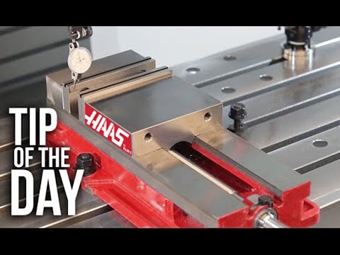 How to Square and Indicate a Vise on Your CNC Mill – Haas Automation Tip of the Day