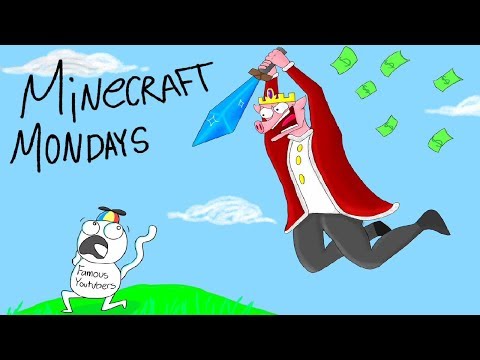 bullying famous youtubers in minecraft minigames